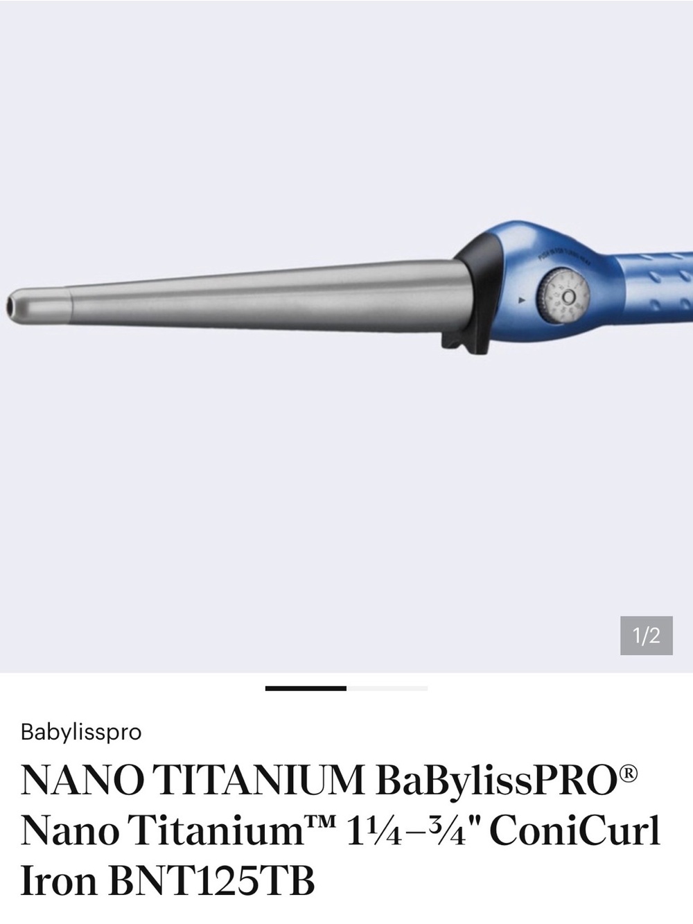 BaByliss Hair Curler-NWOT